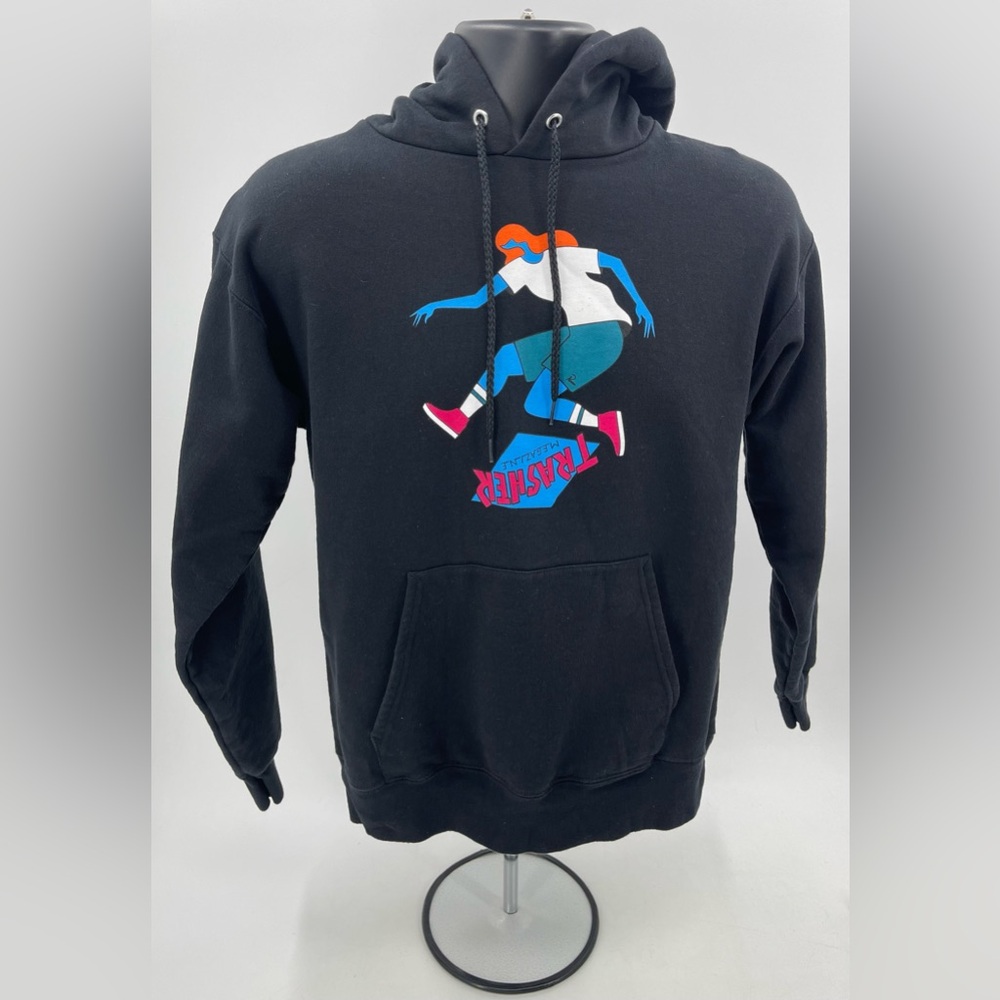 Thrasher Trasher Tre Magazine Skateboarding Black Sweatshirt Hoodie Adult‎ Small